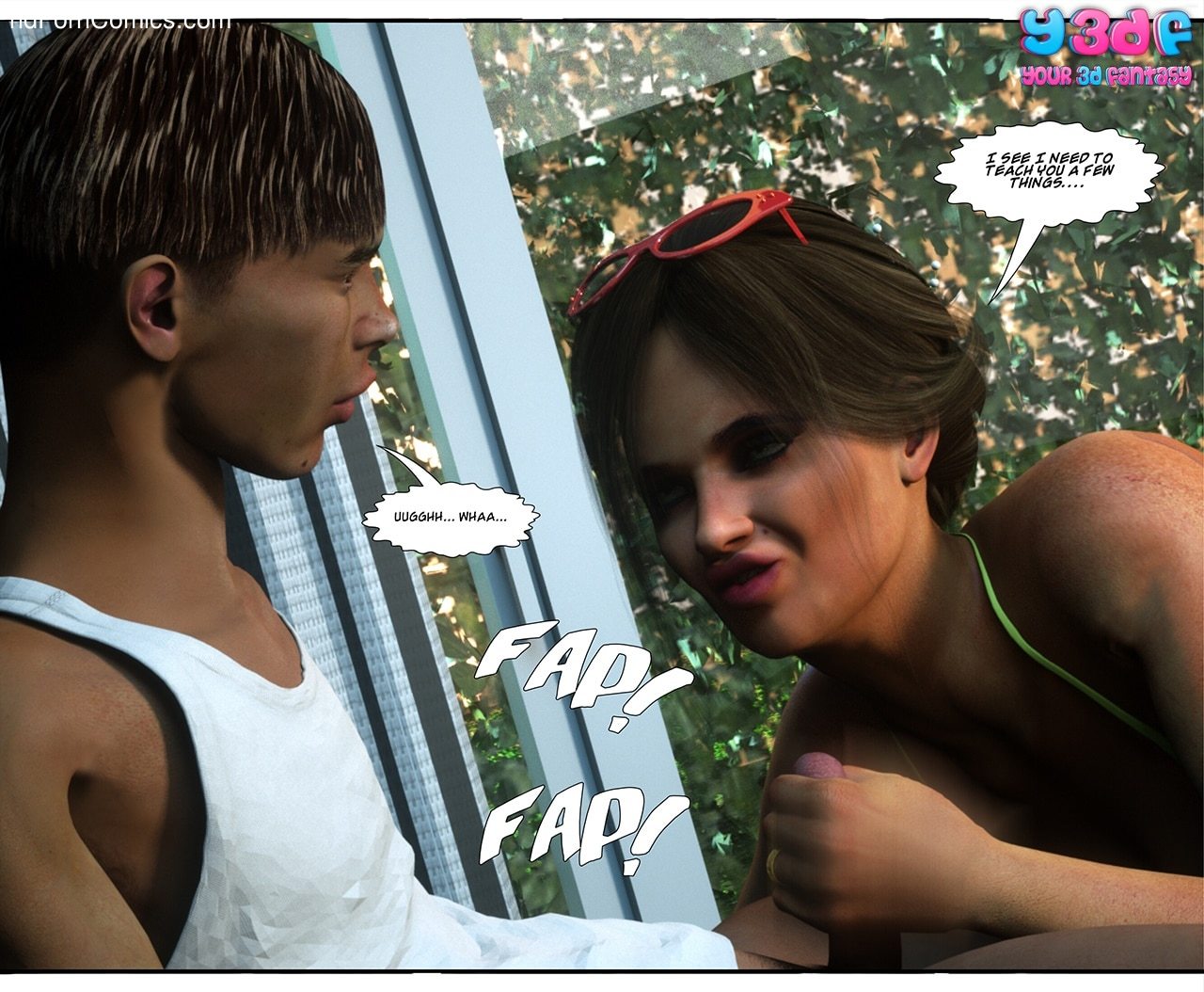 Y3DF- Something is Bugging Me43 free sex comic
